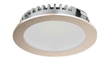 Stropní svítidlo pro zápustnou/povrchovou montáž, Häfele Loox LED 3094, 24 V, vrtaný otvor ⌀ 58 mm, hliník