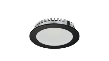 Stropní svítidlo pro zápustnou/povrchovou montáž, Häfele Loox LED 3094, 24 V, vrtaný otvor ⌀ 58 mm, hliník