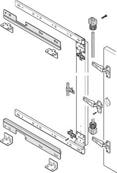 Synchronní ovládání, Accuride 1316 Parallelo, sada