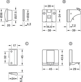 Systém magnetického zámku pro dveře