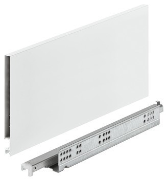 Systém zásuvkových výsuvů s bočnicí, Häfele Matrix Box Slim A Synchro, výška bočnice zásuvky 175 mm