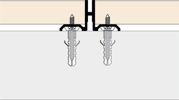 Systémová lišta, Svislý systém NB, 1řadý