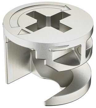 Tělo spoje, Häfele Minifix® 12, zinková slitina, bez límce