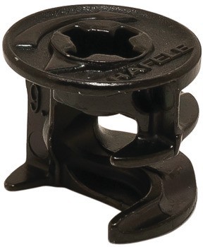 Tělo spoje, Häfele Minifix® 15, zinková slitina, bez límce