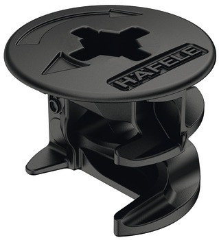 Tělo spoje, Häfele Minifix® 15, zinková slitina, s límcem