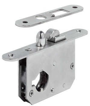 Tělo roletkového zámku, Häfele Symo FM Pro, backset 25 mm