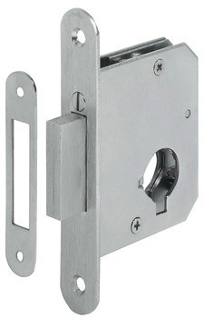 Tělo zadlabacího zámku, Häfele Symo FM Pro, backset 30 nebo 40 mm