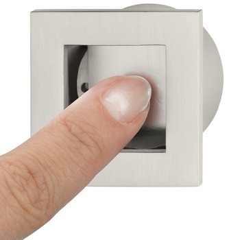 Tlačítko, zinková slitina, s tlačítkem pro otevření