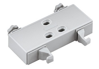 Tlačná záskočka, Metalla 510 Push, dvojitá, s nastavovacím adaptérem