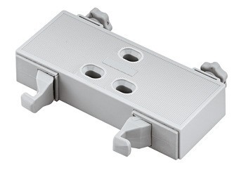 Tlačná záskočka, Metalla 510 Push, dvojitá, s nastavovacím adaptérem