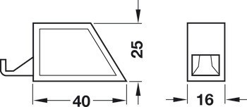 Tlačná záskočka, Metalla 510 Push