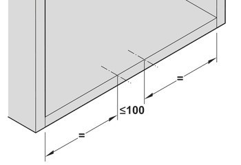 Tlačná záskočka, pro montáž do vyvrtaného otvoru
