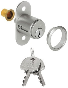 Tlačný zámek, Häfele Symo FM Pro, s pevnou vložkou s pinovými stavítky, standardní profil, individuální, Service+