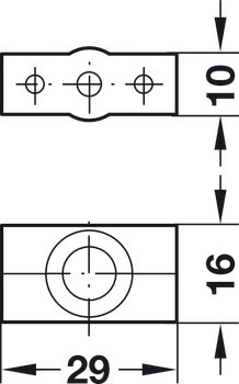 Trojcestné zámky Standard-Nova, Heavylock, s výměnnou vložkou, backset 40 mm