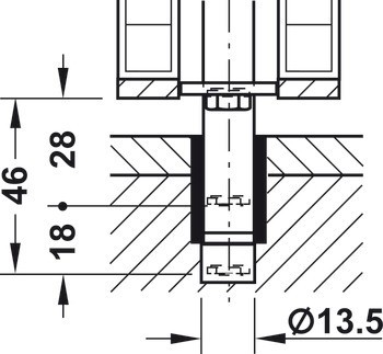 Trojcestný zámek, Hawa Doorfix