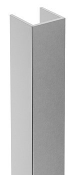 U profil, Häfele Slido F-Handle22 B2, hliník, pro posuvné dveře