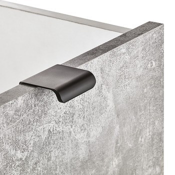 Úchytka do hrany, Häfele Déco H2550, hliník