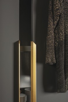 Úchytka do hrany, hliník