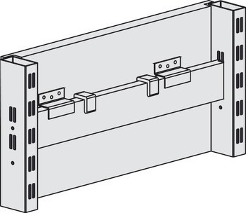 Úhelník pro záda, k zavěšení panelů do podpěry