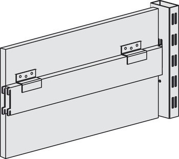 Úhelník pro záda, k zavěšení panelů do podpěry
