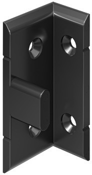 Úhlový díl, Häfele Pacofix DF, vzdálenost panelů 30 mm