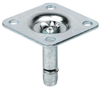 Upevňovací čep, Systém W, pro kolečka/součásti s držákem Ø 8 mm