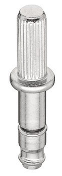 Upevňovací čep, Systém W, pro kolečka/součásti s držákem Ø 8 mm