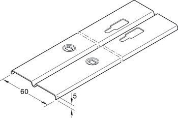 Upevňovací profil, Vertikální systém NB