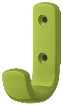 Věšák, polyamid, 24 x 48 x 75 mm (Š x H x V)