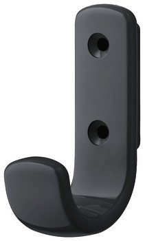 Věšák, polyamid, 24 x 48 x 75 mm (Š x H x V)