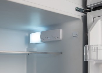 Vestavná kombinace lednice s mrazákem, Häfele Assedo RIT12D145a, Výška 145 cm, šířka 54 cm, celkový využitelný objem 220 litrů