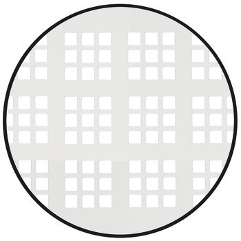 Větrací lišty, Hliník s drážkovanými pery