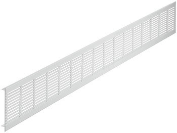 Větrací lišty, Hliník, s drážkovanými pery