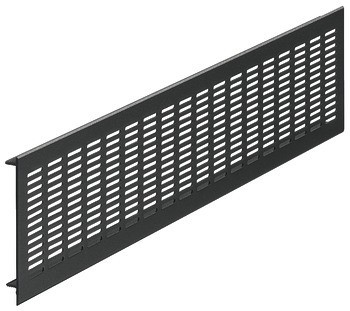 Větrací lišty, Hliník, s pery, s otvory