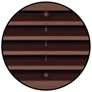 Větrací lišty, Plast s rámem, Häfele Startec