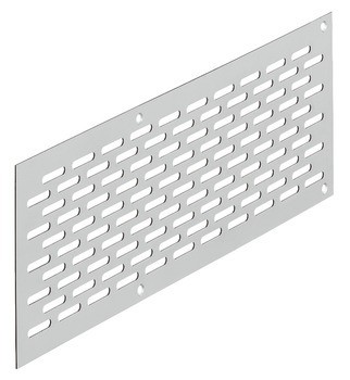 Větrací mřížka, Service+, hranatá, hliník, nerez, mosaz nebo měď