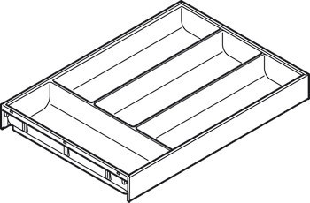 Vložka pro příbory, Blum Ambia Line design oceli