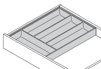 Vložka pro příbory, Blum Ambia Line design oceli