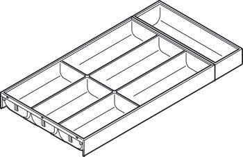 Vložka pro příbory, Blum Ambia Line design oceli