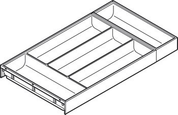 Vložka pro příbory, Blum Ambia Line design oceli