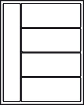 Vložka pro příbory, jmenovitá délka 500 mm, pro zaříznutí na míru