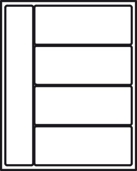 Vložka pro příbory, jmenovitá délka 500 mm, zkrácení na míru