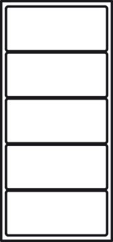 Vložka pro příbory, jmenovitá délka 550 mm, pro zaříznutí na míru