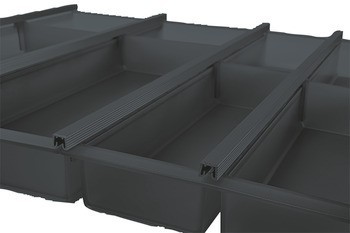 Vložka pro příbory, Pro systémy zásuvkových výsuvů s bočnicí Blum Tandembox