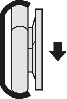 Vozík, pro lineární výsuvy 37 mm, nosnost až 115 kg