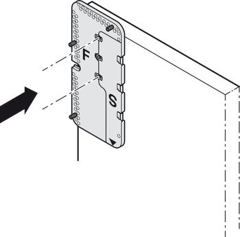 Vrtací přípravek, Häfele, Free Space