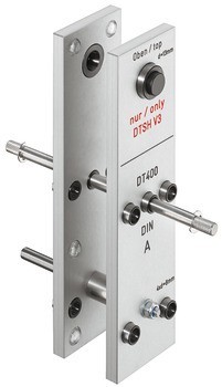 Vrtací šablona, pro dveřní terminál DT 210c/400c Dialock