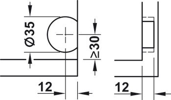 Výklopné kování, Häfele Free flap 3.15 E (elektrické)