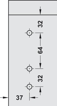 Výklopné kování, pro jednodílné výklopy ze dřeva nebo s širokým hliníkovým rámečkem