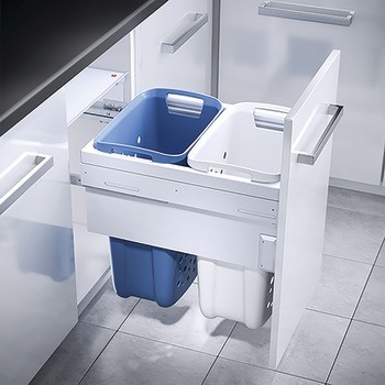 Výsuv na prádlo, koš na prádlo Hailo Laundry Carrier, pro montáž za čelní panely